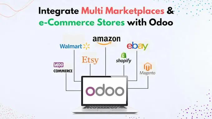 Odoo ERP systeem voor e-commerce met voorraadbeheer en orderverwerking